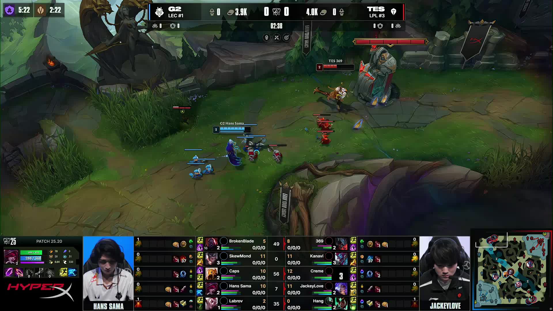 推倒重来，G2老板Carlos更推：祝三位选手一切顺利